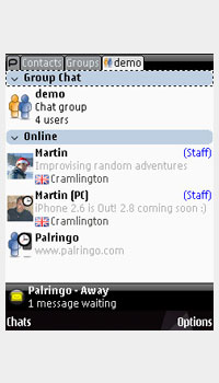 Symbian - Groups